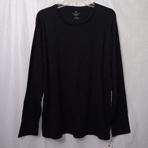 TALBOTS WOMAN LONG SLEEVE PIMA COTTON TOP